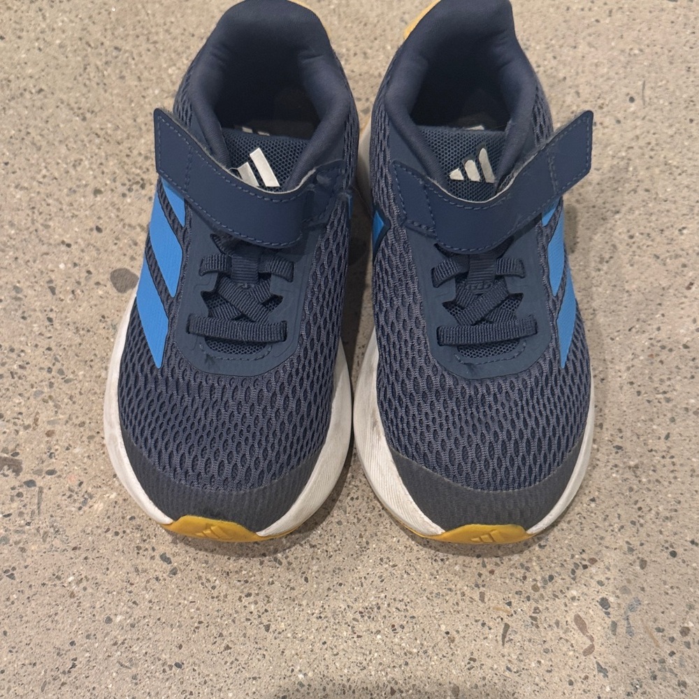 Adidas Kids Navy and Blue Sneakers